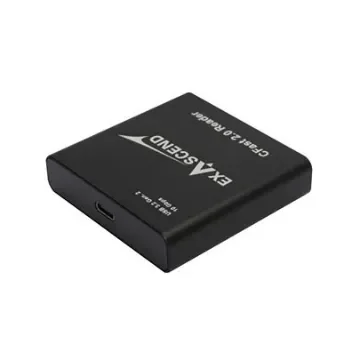 Exascend 1 port USB 3.2 Memory Card Reader for Cfast Memory Cards - EXCRCFT1 product image