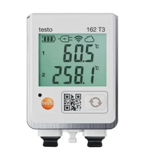 Testo TESTO 162 T3 Temperature Data Logger Data Logger, Wi-Fi, 2 Input Channel(s) - 0572 1623 product image