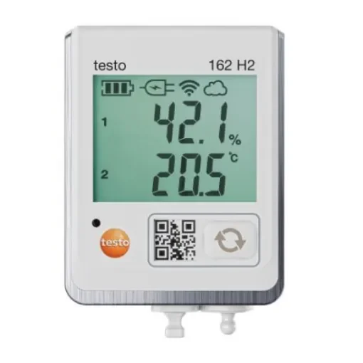 Testo TESTO 162 H2 Temperature & Humidity Data Logger Data Logger, Wi-Fi, 1 Input Channel(s) - 0572 1625 product image