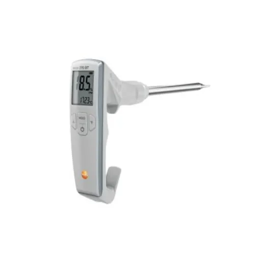 Testo 0563 0102 Surface Digital Thermometer for Temperature measurement Use, General Probe, 1 Input(s), +200°C Max, ± 2 product image