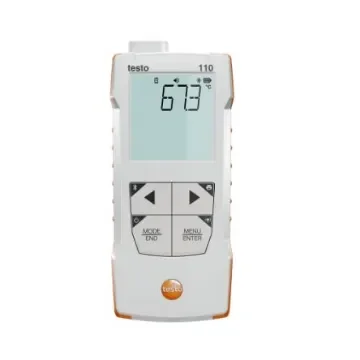 Testo TESTO 110 Digital Digital Thermometer for Temperature measurement Use, General Probe, 1 Input(s), +800°C Max, 0.3 - 0563 0111 product image