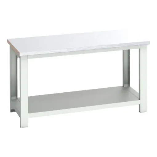 Bott 41003667.16V Sheet Steel Workbench, 450kg Max Load, Adjustable Height, 840mm x 750mm x 1500mm product image