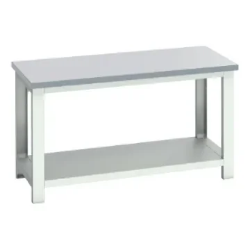 Bott 41003669.16V Sheet Steel Workbench, 450kg Max Load, Adjustable Height, 840mm x 750mm x 1500mm product image
