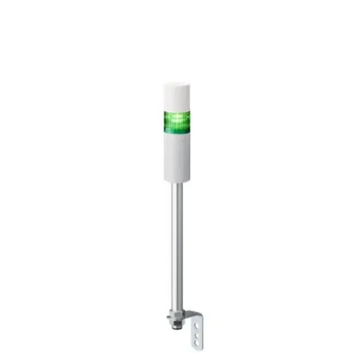 Patlite LR5 Series Green Buzzer Signal Tower, 1 Lights, 24 V dc, Pole Mount - LR5-102LEBW-G product image
