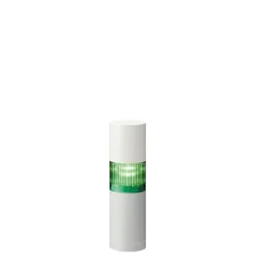 Patlite LR5 Series Green Buzzer Signal Tower, 1 Lights, 24 V dc, Direct Mount - LR5-102WEBW-G product image