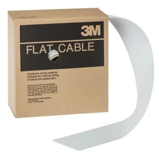 3M 3801 Series Flat Ribbon Cable, 64-Way, 1.27mm Pitch, Unterminated to Unterminated - 3801/64 product image