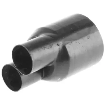 HellermannTyton Y Joint Black, Polyolefin Cross Linked (POX) Adhesive Lined, 33mm - 402-23058 223-2-B8W-PO-X-BK product image