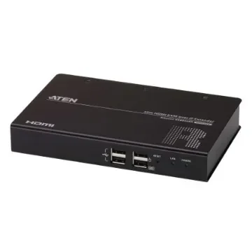 Aten 4 Port Quad Monitor USB HDMI KVM Switch, 3.5 mm Jack 1920 x 1200 Maximum Resolution - KE8900SR product image
