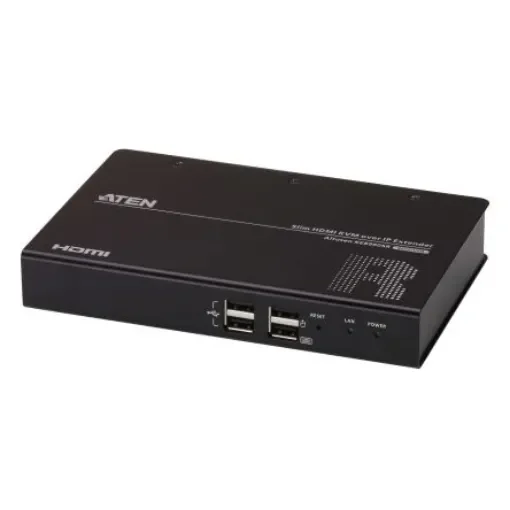 Aten 4 Port Quad Monitor USB HDMI KVM Switch, 3.5 mm Jack 1920 x 1200 Maximum Resolution - KE8900SR product image