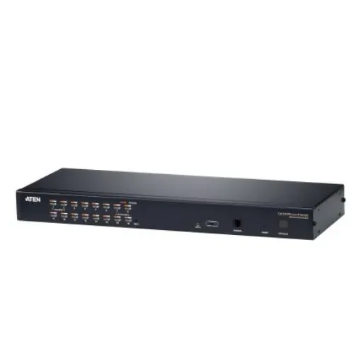 Aten 21 Port PS/2, USB HDMI KVM Switch, 3.5 mm Jack 1920 x 1200 Maximum Resolution - KH1516AI product image