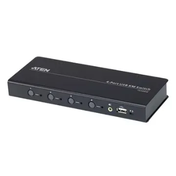 Aten 4 Port 16 USB KVM Switch, 3.5 mm Jack - CS724KM product image