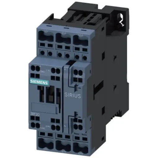 Siemens SIRIUS 3RT2 Contactor, 72 V dc Coil, 3-Pole, 17 A, 7.5 kW, 3NO, 690 V ac - 3RT2025-2XJ40-0LA2 product image