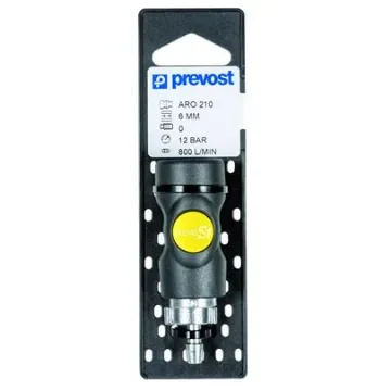 PREVOST Pneumatic Quick Connect Coupling, 13mm Tube - ASI 061813CP product image