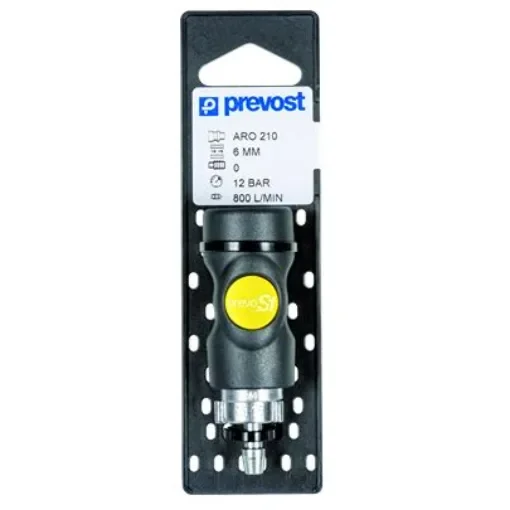 PREVOST Pneumatic Quick Connect Coupling, 13mm Tube - ASI 061813CP product image
