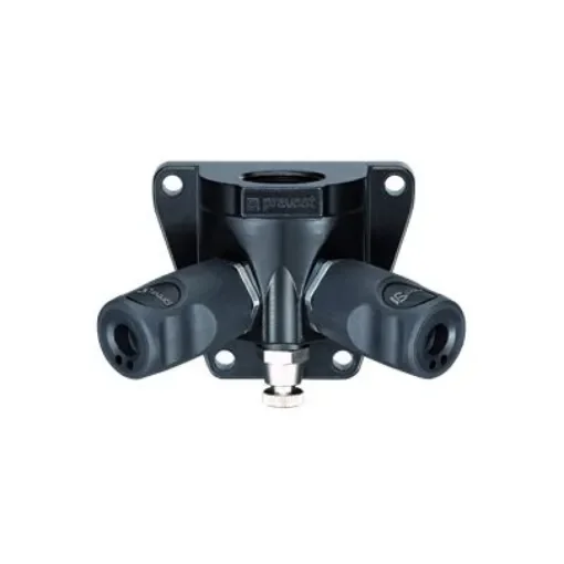 PREVOST Composite Body Female Wall Bracket With Safety Quick Connect Couplings, G 3/4 Female Female Thread - CSI 068104WK product image