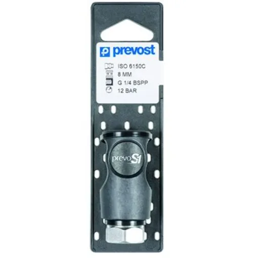 PREVOST Composite Body Female Pneumatic Quick Connect Coupling, G 1/2 Female Female Thread - CSI 081103CP product image