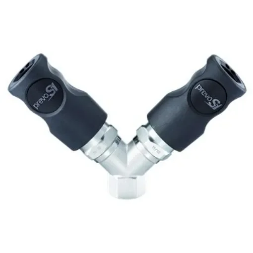 PREVOST Composite Body Female Pneumatic Quick Connect Coupling, G 1/2 Female Female Thread - CSI 088103 product image
