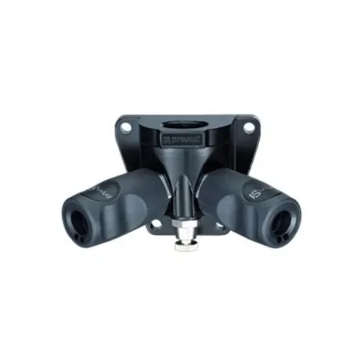 PREVOST Composite Body Female Wall Bracket With Safety Quick Connect Couplings, G 1/2 Female Female Thread - CSI 088103WK product image