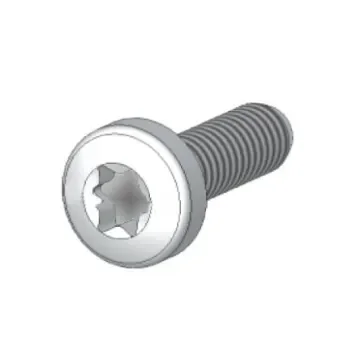 Siemens Galvanised Steel Oval Head Self Tapping Screw, 10mm Long - 8PQ9500-0BA34 product image