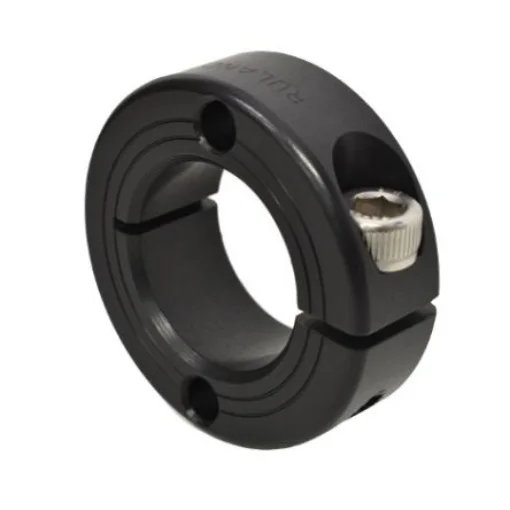 Ruland Shaft Collar, One Piece, Clamp, Bore 20mm, OD 40mm, W 15mm, Anodised Aluminium - FHD-MCL-20-AN product image
