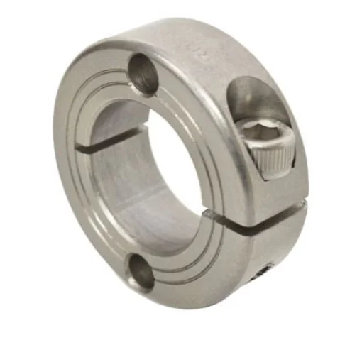 Ruland Shaft Collar, One Piece, Clamp, Bore 16mm, OD 34mm, W 13mm, 303 Stainless Steel - FHD-MCL-16-SS product image