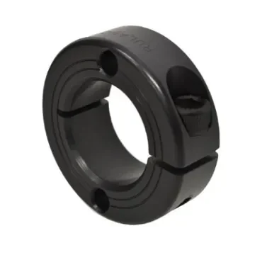 Ruland Shaft Collar, One Piece, Clamp, Bore 20mm, OD 40mm, W 15mm, 1215 Lead-Free Carbon Steel - FHD-MCL-20-F product image