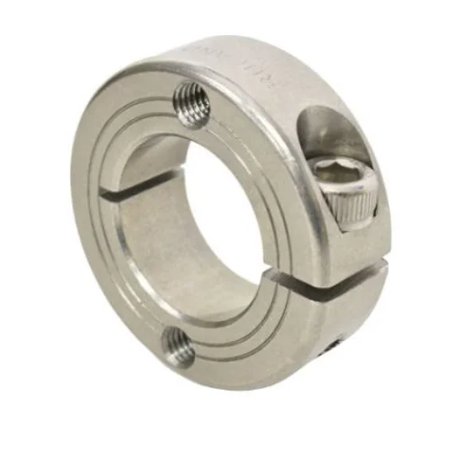 Ruland Shaft Collar, One Piece, Clamp, Bore 20mm, OD 40mm, W 15mm, 303 Stainless Steel - FHT-MCL-20-SS product image
