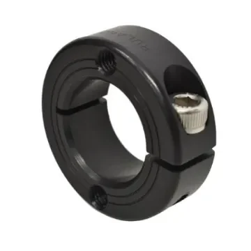 Ruland Shaft Collar, One Piece, Clamp, Bore 25mm, OD 45mm, W 15mm, Anodised Aluminium - FHT-MCL-25-AN product image