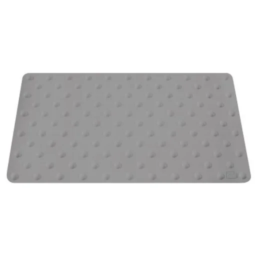 IDS Grey Anti-Slip Natural Rubber Tile 80cm x 420mm x 7mm - PODO4280GADHESIVE product image