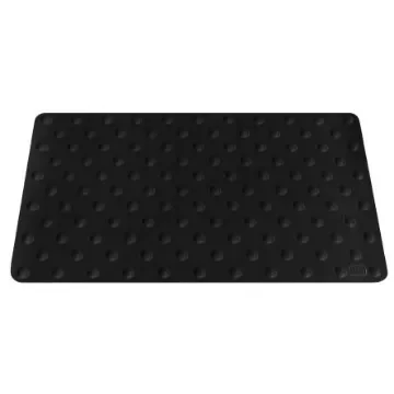 IDS Black Anti-Slip Natural Rubber Tile 80cm x 420mm x 7mm - PODO4280NADHESIVE product image