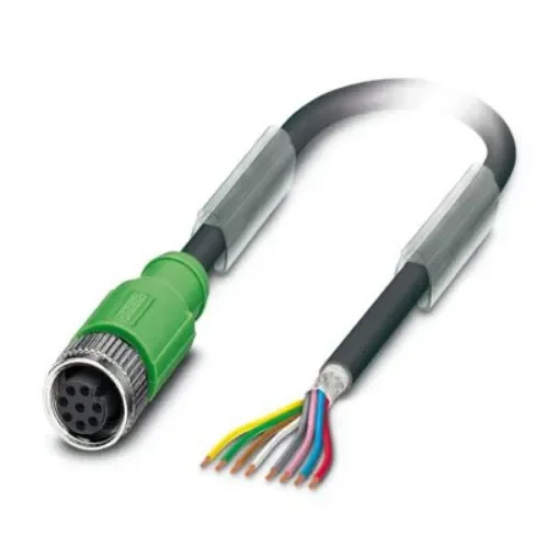 Phoenix Contact Straight Male 5 way M12 to Straight Male 5 way M12 Sensor Cable, 200mm - 1413511 product image