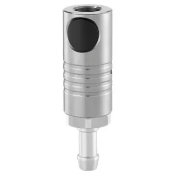 PREVOST Stainless Steel Pneumatic Quick Connect Coupling, 13mm Hose Barb - CSM 111813 product image