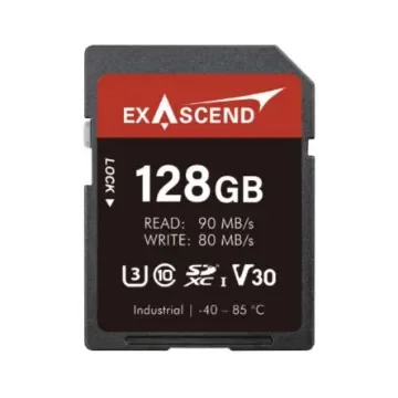 Exascend 300 TB Industrial MicroSD Micro SD Card, Class 10 - EX128GSDV30-IDE product image