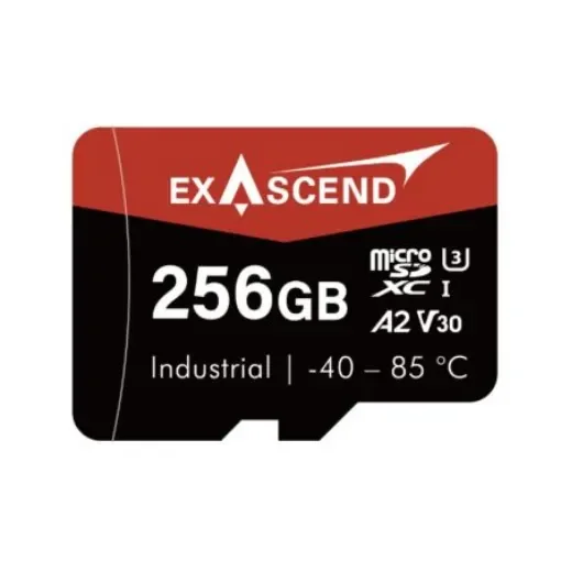 Exascend 256 GB Industrial MicroSD Micro SD Card, Class 10 - EX256GUSDV30-IDE product image