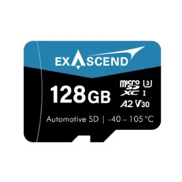 Exascend 128 GB MicroSD Micro SD Card, Class 10 - EX128GUSDV30-TDE product image