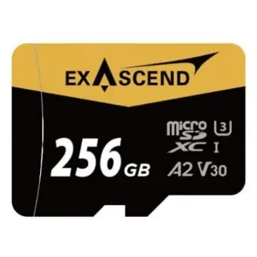 Exascend 256 GB MicroSD Micro SD Card, Class 10 - EX256GUSDU1-AD product image