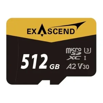 Exascend 8 GB MicroSD Micro SD Card, Class 10 - EX512GUSDU1-AD product image