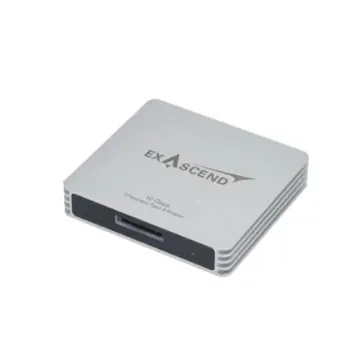 Exascend 1 port USB Memory Card Reader for ExpressCard Memory Cards - EXCRCFA1 product image