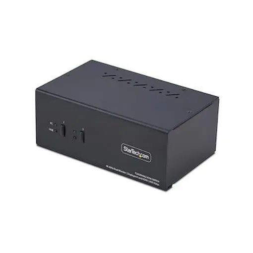 StarTech.com 2 Port USB DisplayPort, HDMI KVM Switch, USB 3840 x 1080 Maximum Resolution - P2ADDH462-KVM-SWITCH product image