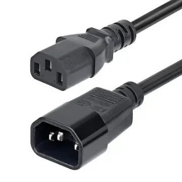 StarTech.com Straight IEC C13 Straight IEC C14 Power Cord, 4.5mPXT - PXTC13C141415FEU product image