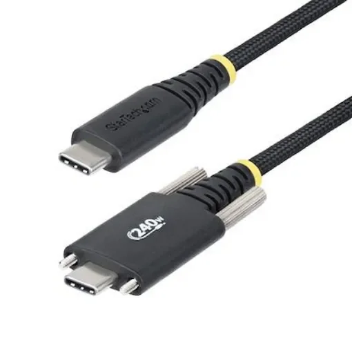 StarTech.com USB 2.0, Male USB 2.0 to USB 2.0, 480Mbps, 3m, 240W - S2CEPR3M-USBSL-CABLE product image