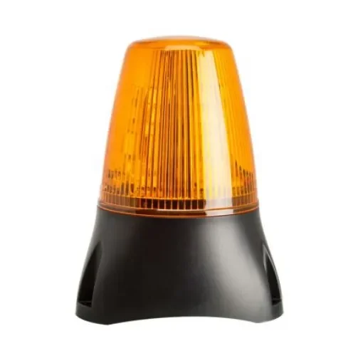 Moflash LEDA100 ECO Series Amber Flashing, Static Beacon, 35 To 85 V, Wall Mounted, LED Bulb, IP65 - LEDA100-03-01 product image