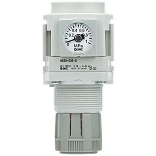 SMC G 3/8 Pneumatic Regulator -, 3/8 mm, AR30K-F03BE-D product image