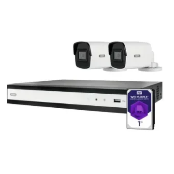 ABUS Network Indoor, Outdoor IR PoE Mains Powered CCTV Camera, 2 megapixels Resolution - TVVR36423T product image