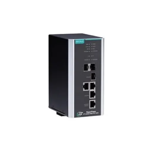 MOXA PT-G503-PHR-PTP-HV, Managed 3 Port Ethernet Switch RJ-45 product image