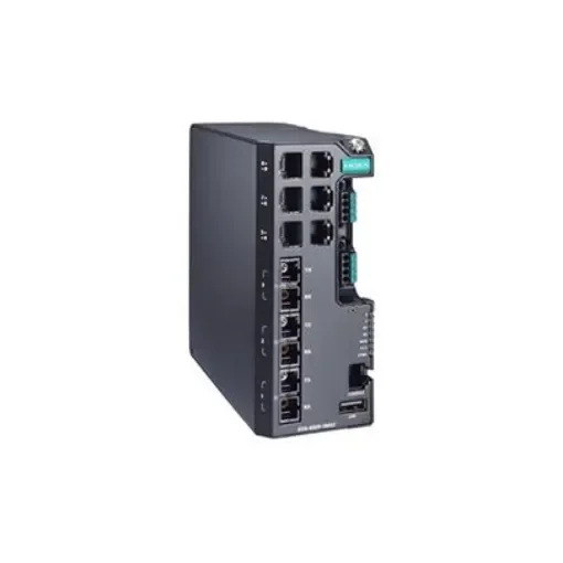 MOXA EDS-4009-3SSC-LV, Managed 9 Port Ethernet Switch RJ-45 product image