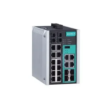 MOXA EDS-518E-MM-SC-4GTXSFP, Managed 18 Port Ethernet Switch RJ-45 product image