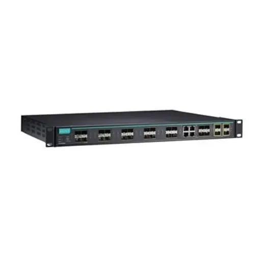 MOXA ICS-G7828A-8GSFP-4XG-HV-HV-T, Managed 28 Port Ethernet Switch USB product image