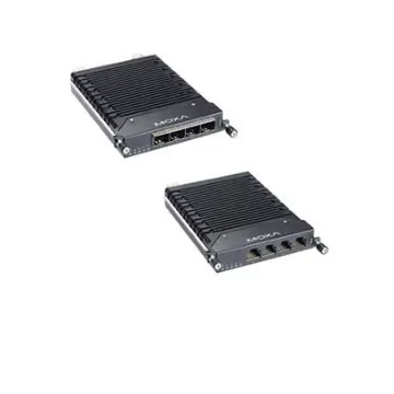 MOXA LM-7000H-4TX, Network Switch 4 Port Ethernet Switch RJ-45 product image