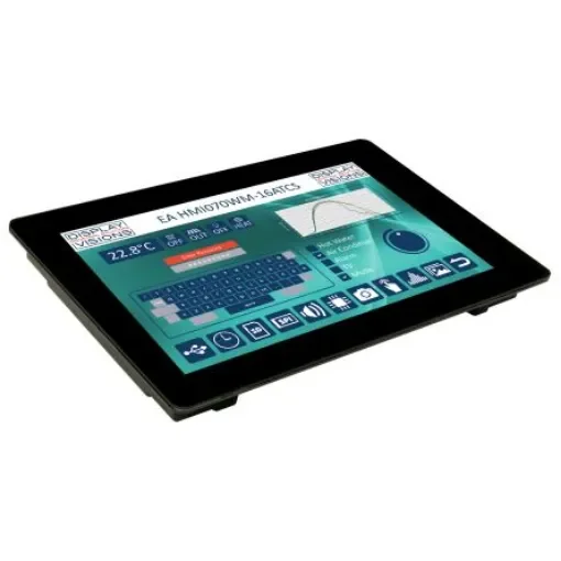 Display Visions EA PLCS70-DS TFT LCD Colour Display / Touch Screen, 7in WSVGA, 1024 x 600pixels product image